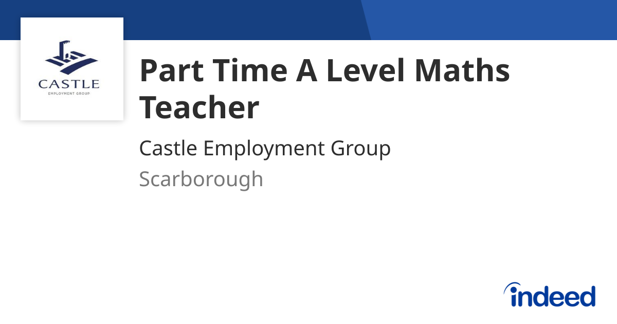 part-time-a-level-maths-teacher-scarborough-yo12-indeed