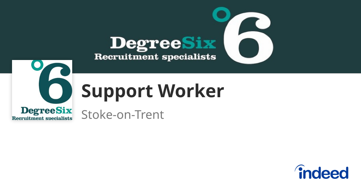 Support Worker - Stoke-on-Trent - Indeed.com