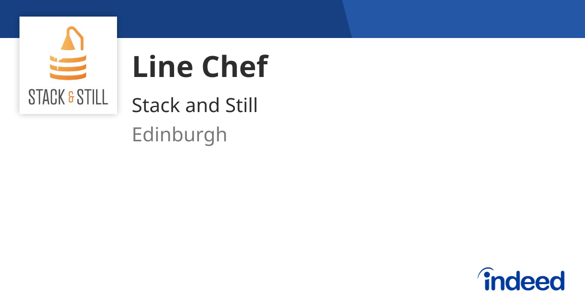 Line Chef - Edinburgh - Indeed.com
