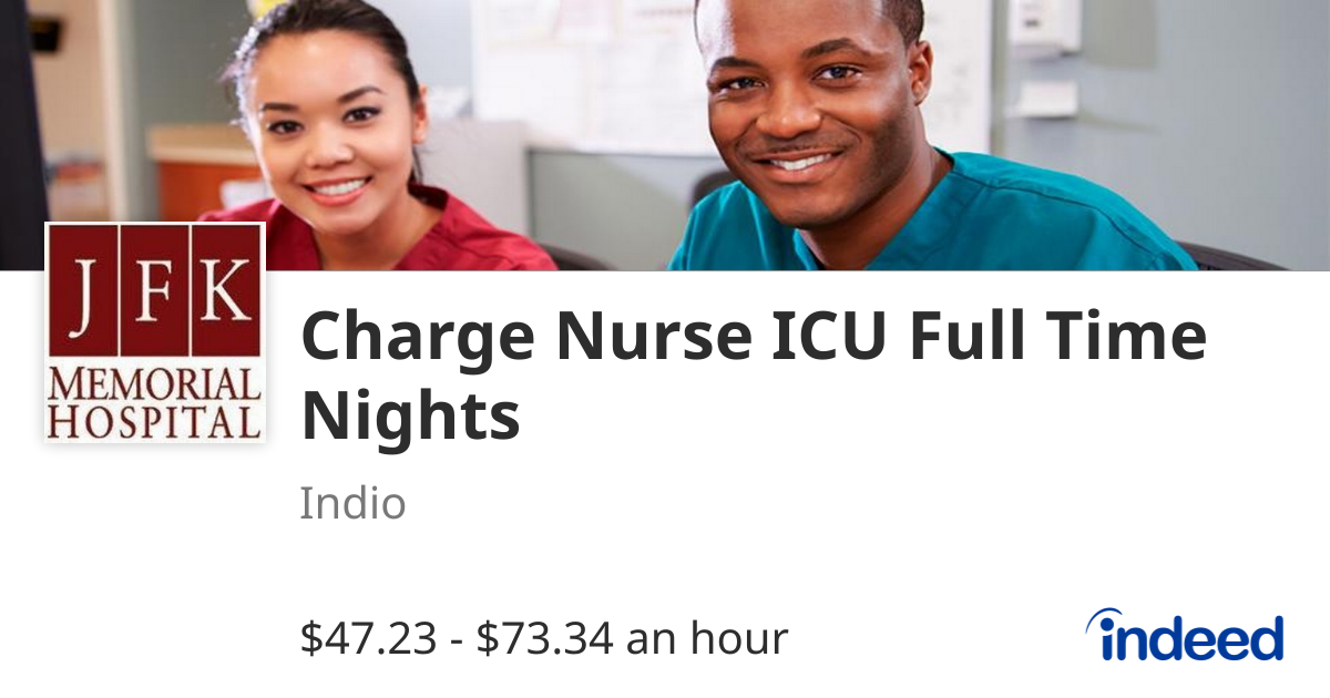 Charge Nurse ICU Full Time Nights
