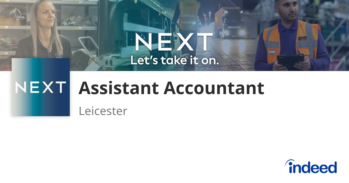 Assistant Accountant - Leicester - Indeed.com