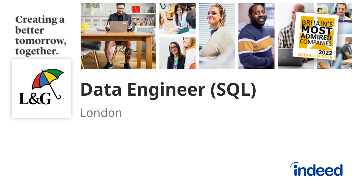 Data Engineer (SQL) - London - Indeed.com