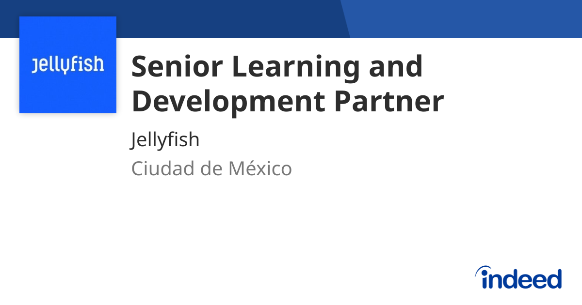 Senior Learning and Development Partner - Ciudad de México, CDMX ...