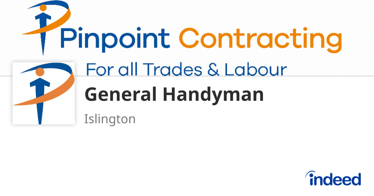 General Handyman - Islington - Indeed.com