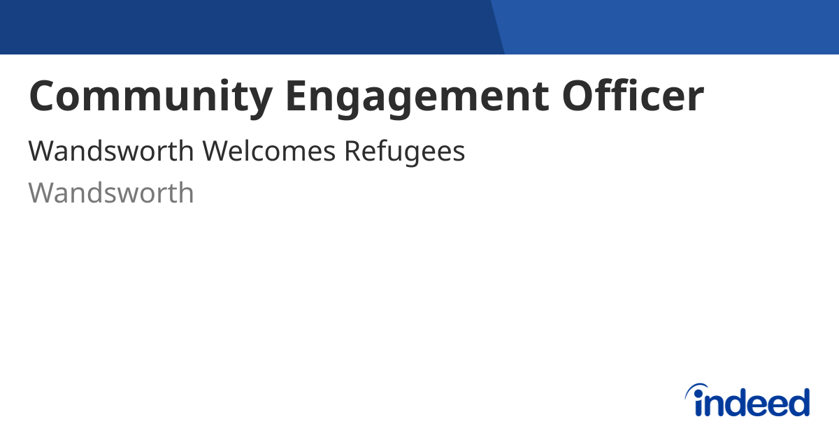 View of Community Engagement Manager in Vancouver, Washington - #71931 ...
