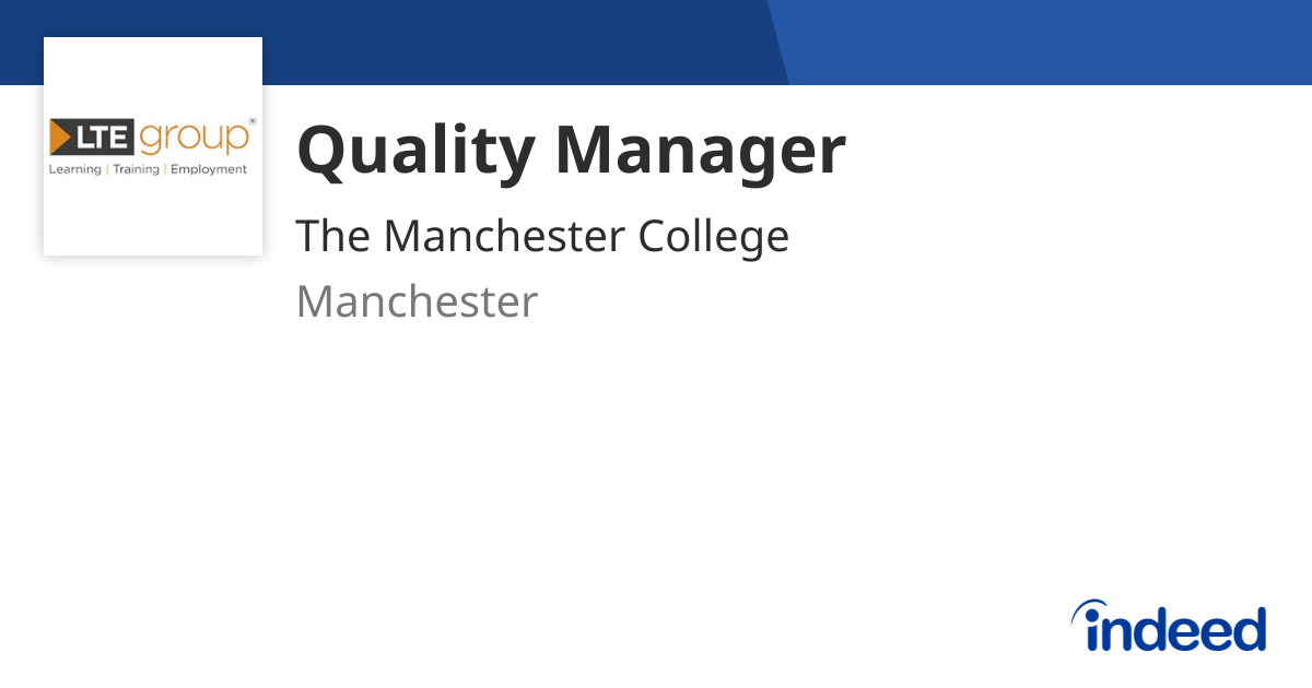 Indeed Jobs Manchester Tnnull
