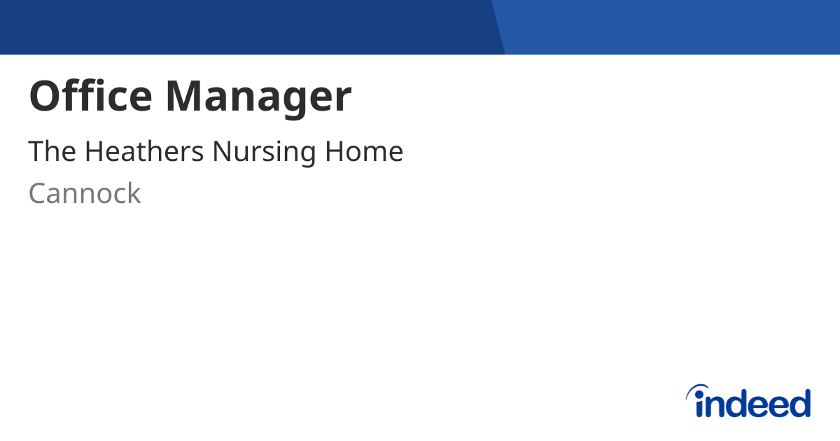 office-manager-cannock-ws12-3hr-indeed