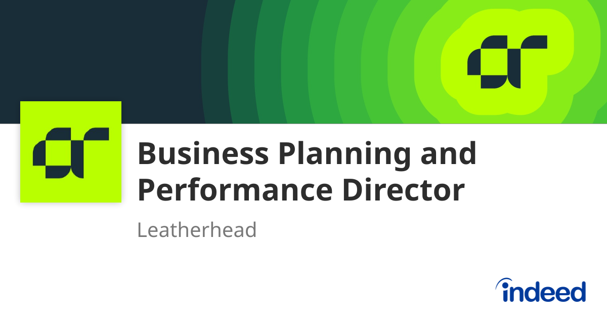 Business Planning and Performance Director - Leatherhead - Indeed.com
