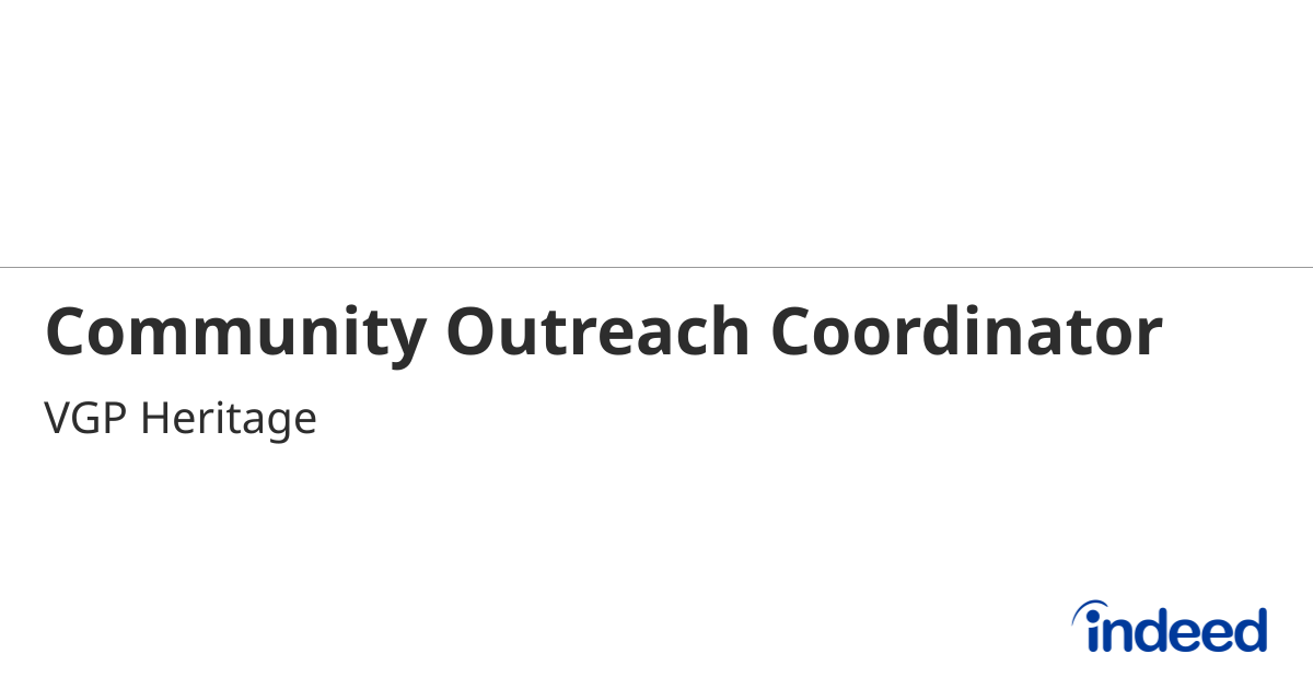 Beautiful view of Community Development Outreach Jobs