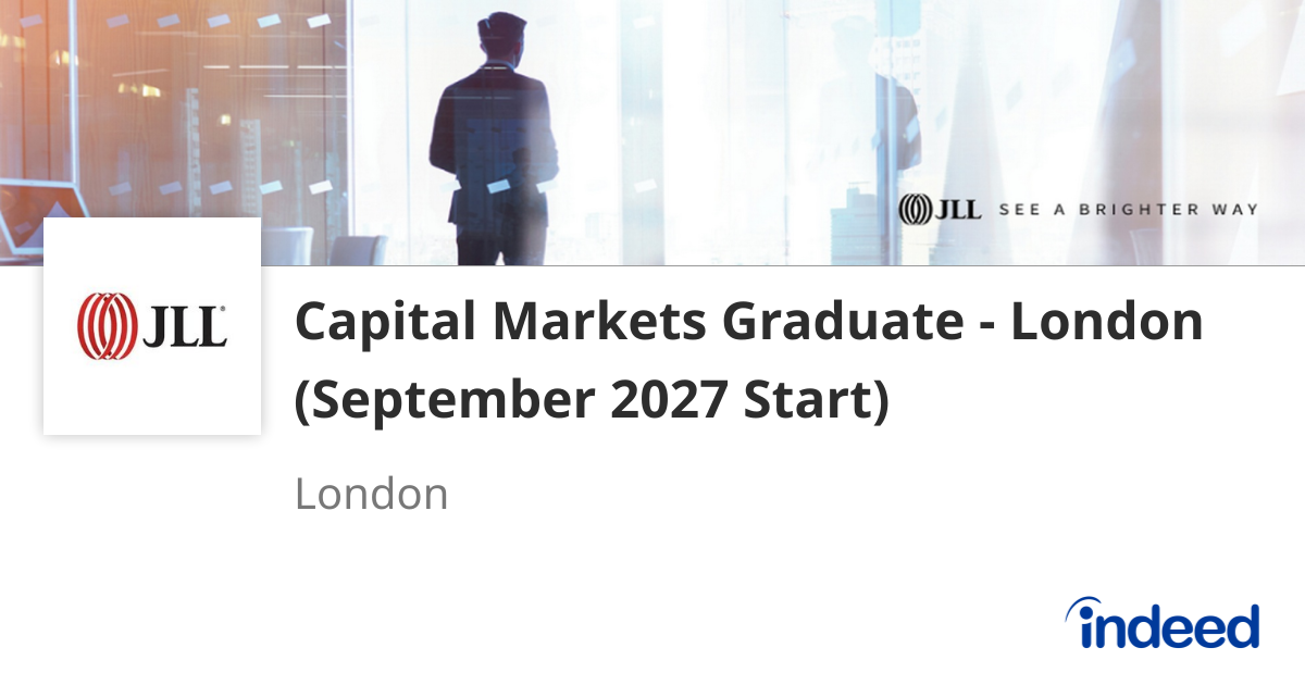 Capital Markets Graduate - London (September 2027 Start) - London ...