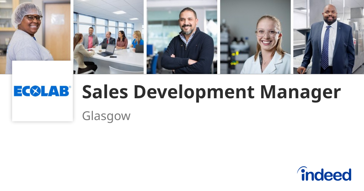 Sales Development Manager - Glasgow - Indeed.com