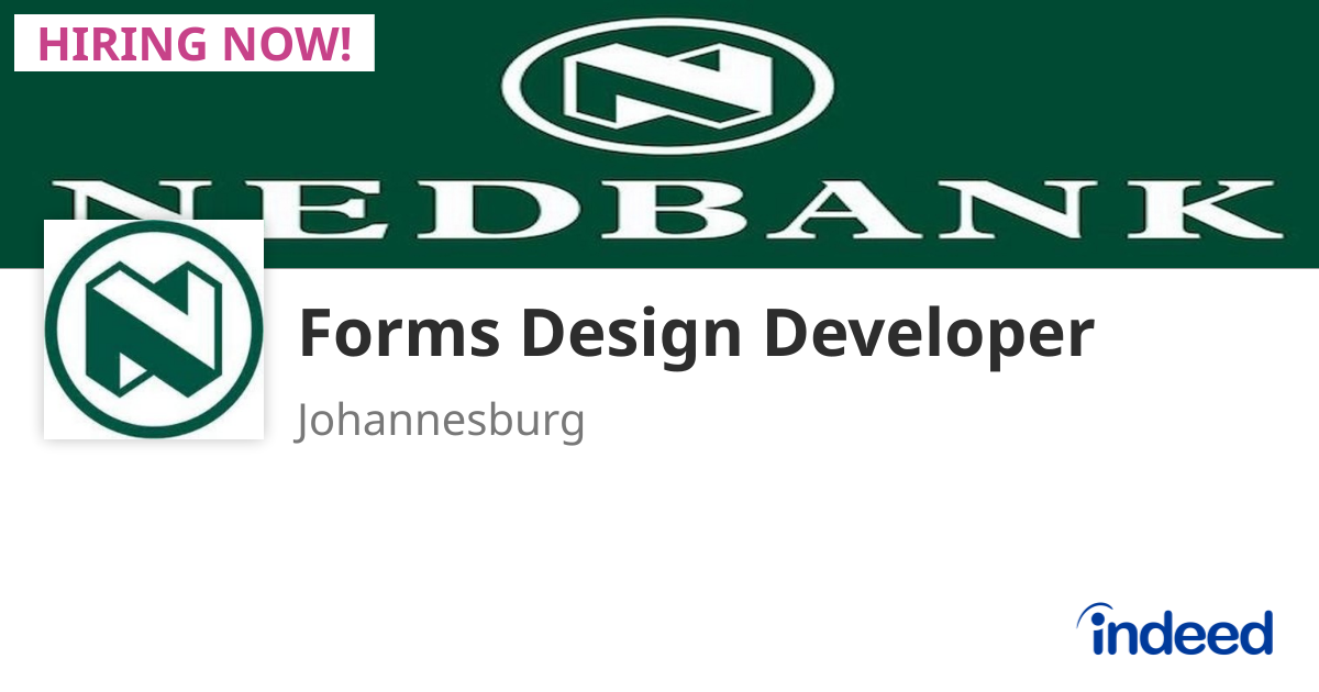 Forms Design Developer - Johannesburg, Gauteng - Indeed.com