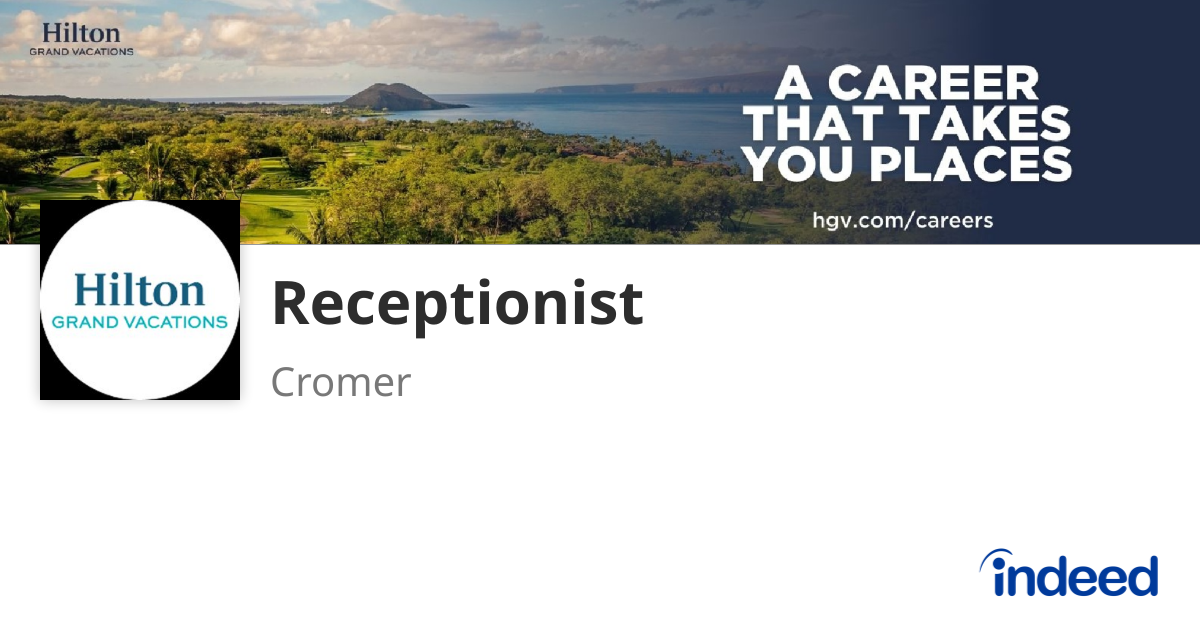 Indeed Receptionist Jobs Near Menull