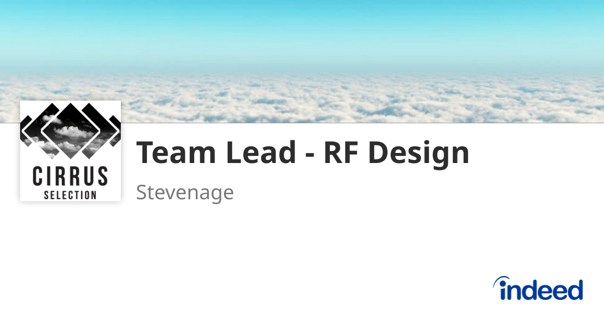 Team Lead - RF Design - Stevenage - Indeed.com
