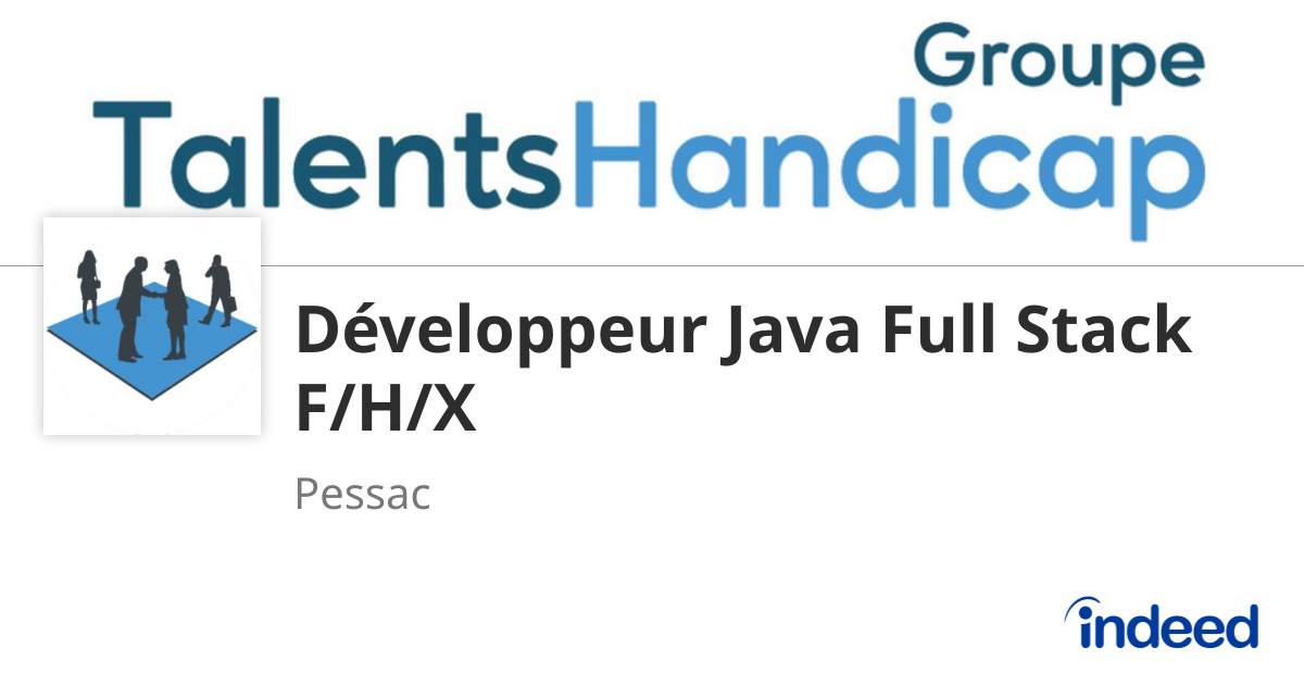 Développeur Java Full Stack F/H/X - 33600 Pessac - Indeed.com