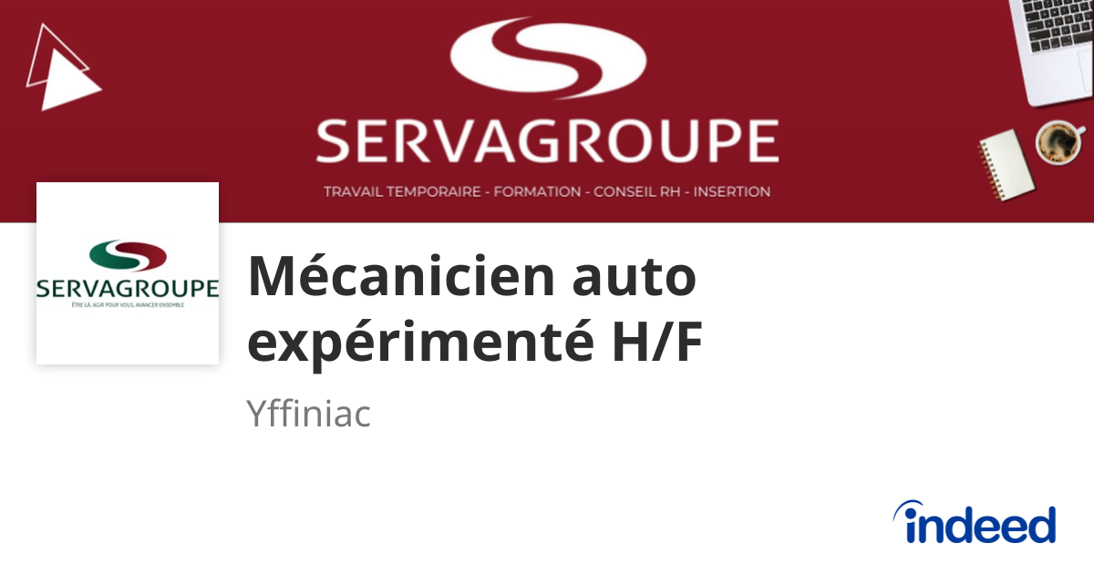 Mécanicien auto expérimenté H/F - 22120 Yffiniac - Indeed.com