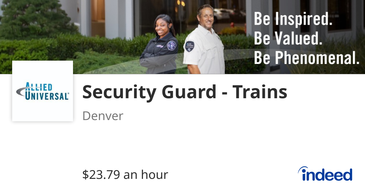 Security Guard - Trains