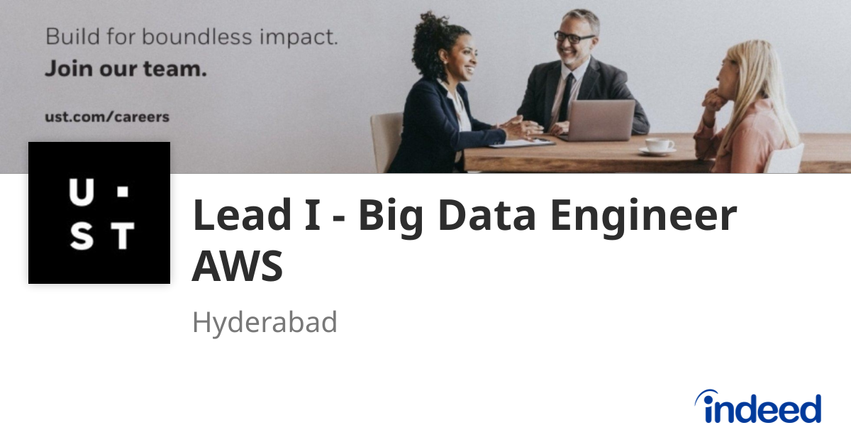 Lead I - Big Data Engineer AWS - Hyderabad - Indeed.com