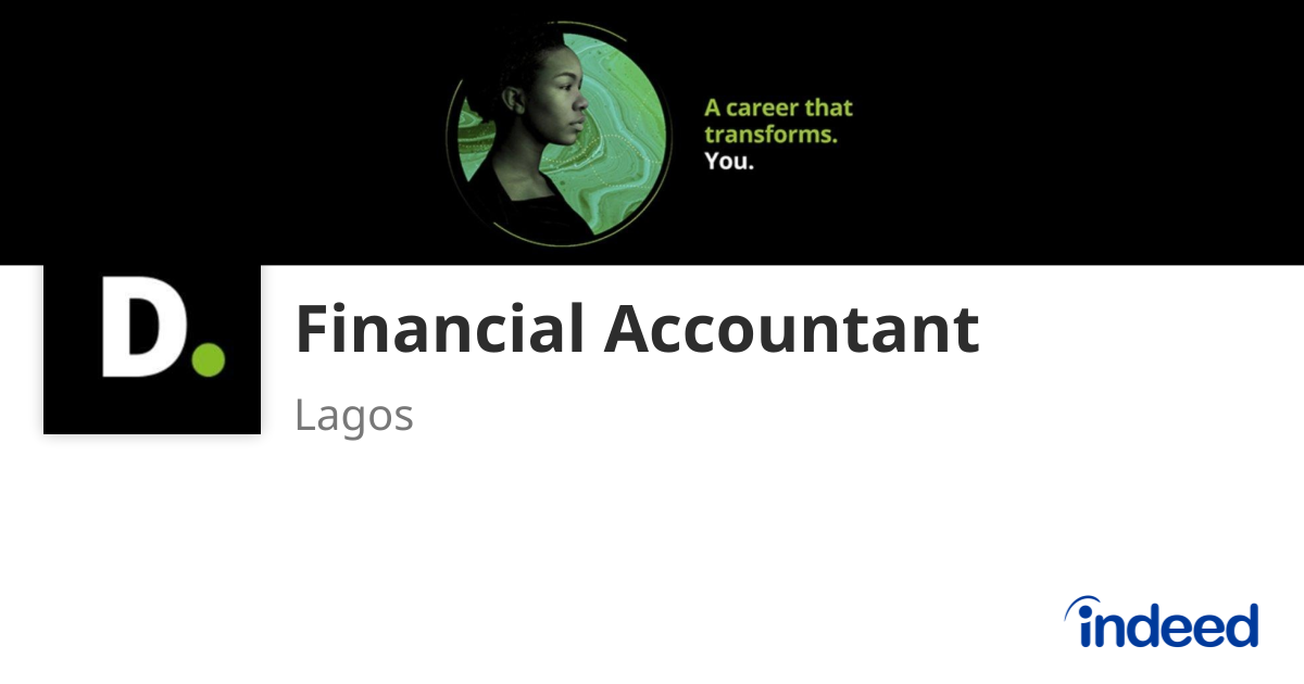 Financial Accountant - Lagos - Indeed.com