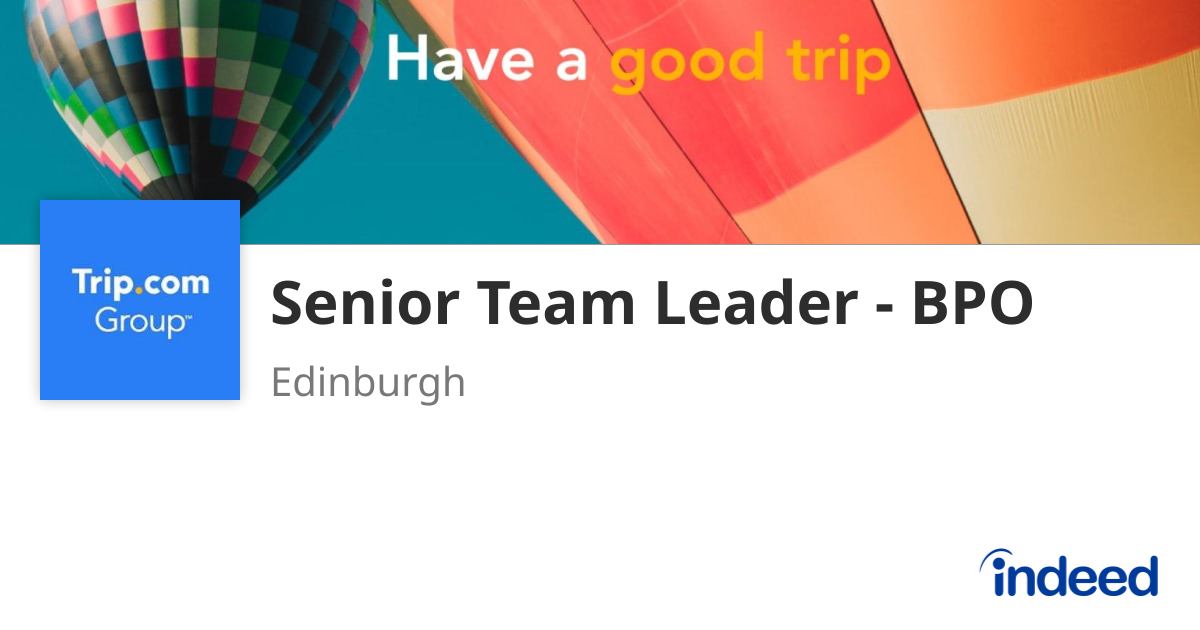 BPO Performance Specialist - Edinburgh - Indeed.com
