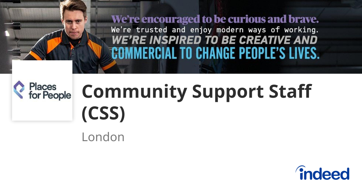 Community Support Staff (CSS) - London SW6 - Indeed.com