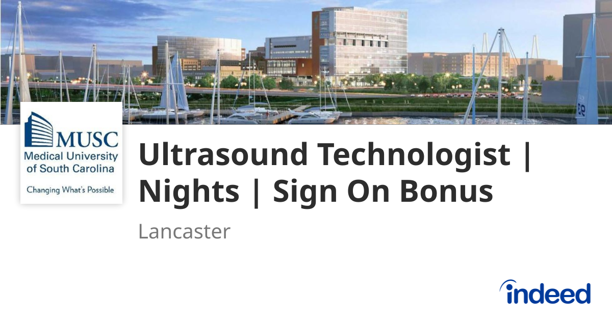 Ultrasound Technologist | Nights | Sign On Bonus