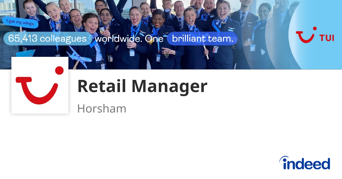 Retail Manager - Horsham - Indeed.com