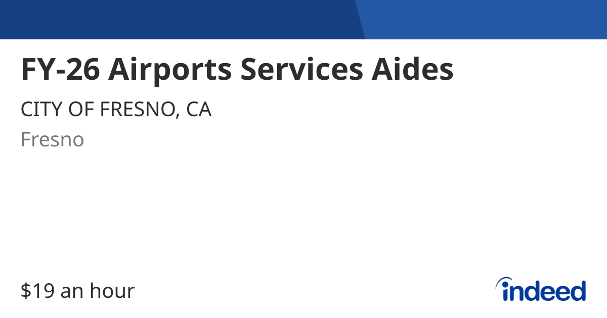 FY-26 Airports Services Aides
