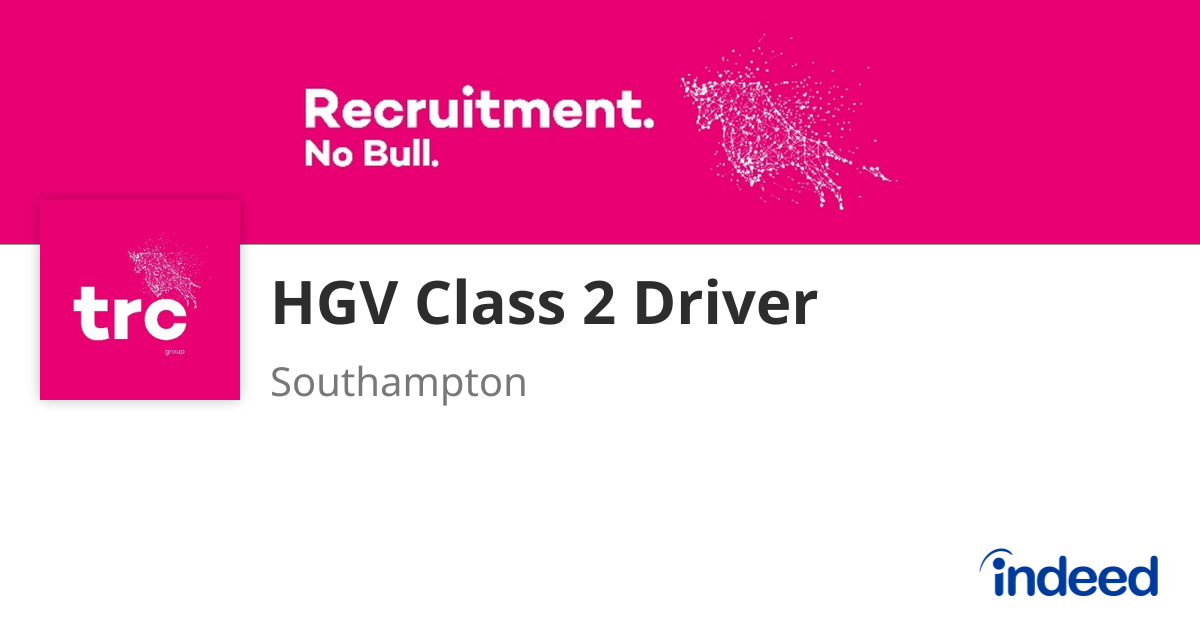 HGV Class 2 Driver Southampton Indeed hgv-class-2-driver-southampton-indeed