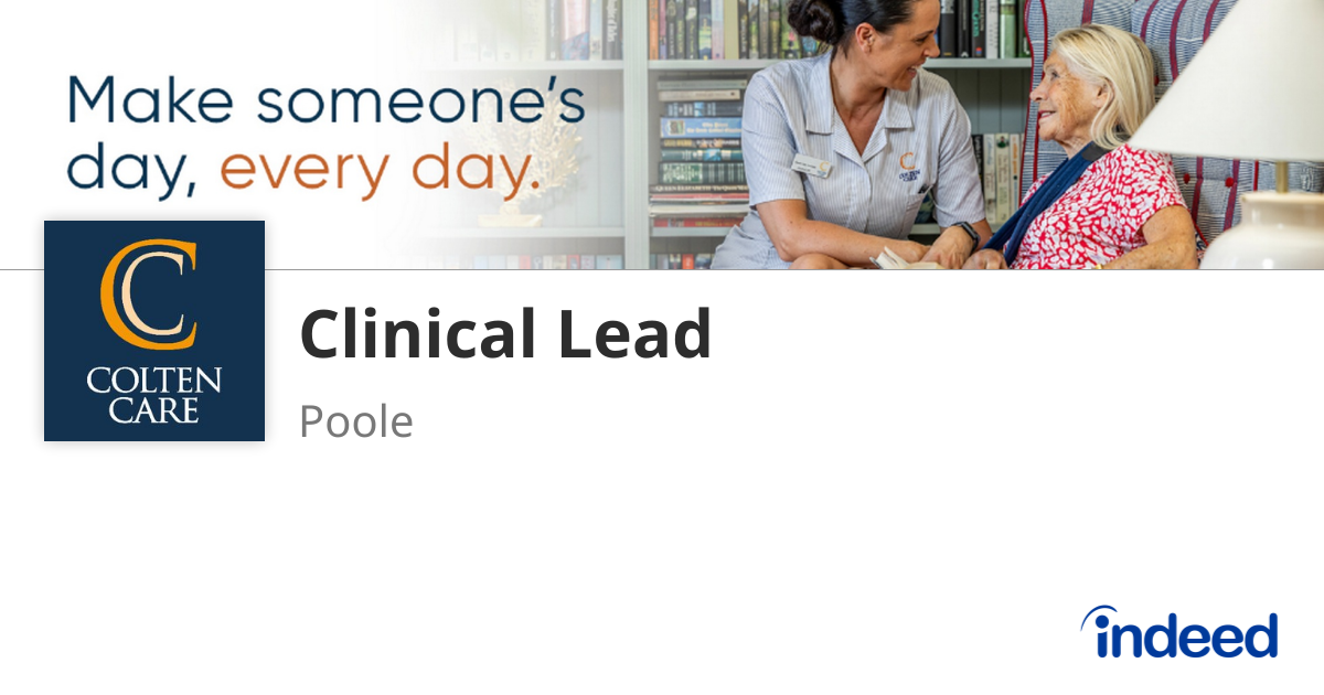 Clinical Lead - Poole BH12 5BN - Indeed.com