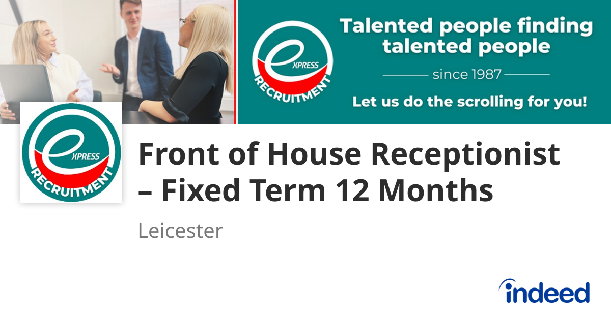 Indeed Receptionist Jobs Near Menull