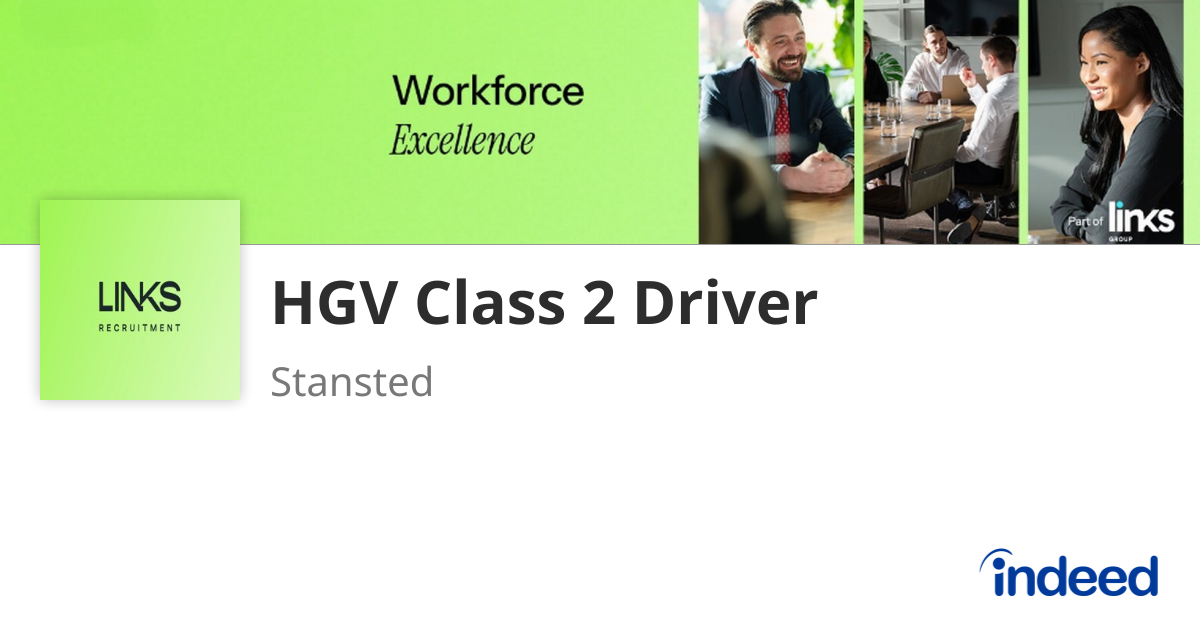 Jobs Drive Rstansted HGV Class 2 Driver - Stansted - Indeed.com