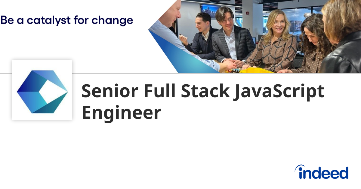 Senior Full Stack JavaScript Engineer - Kuk, Maharashtra - Indeed.com