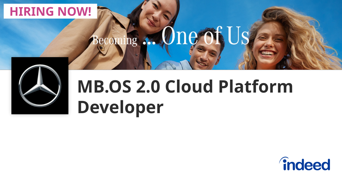 MB.OS 2.0 Cloud Platform Developer - Bengaluru, Karnataka - Indeed.com