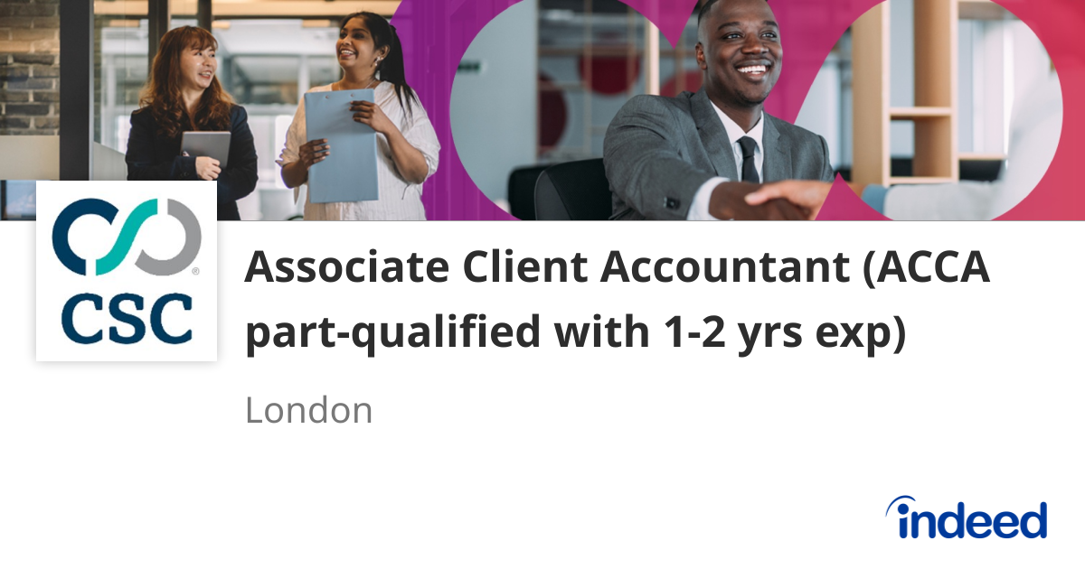 Trainee Accountant (PQ ACCA/1-2 years accounting experience) - London ...