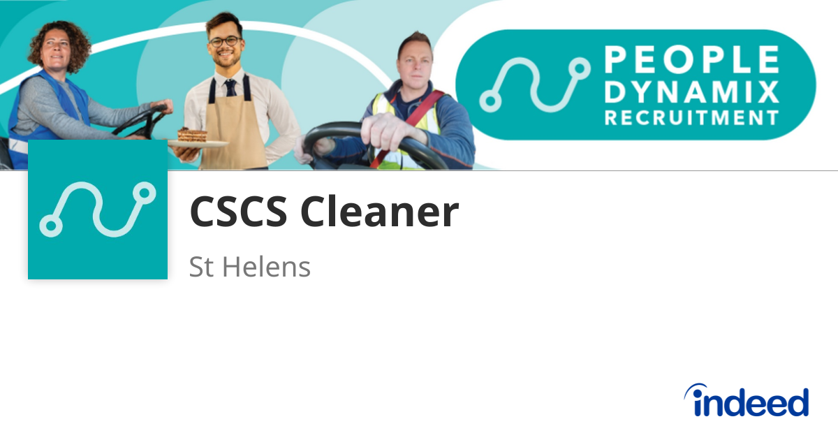 CSCS Cleaner - St Helens - Indeed.com