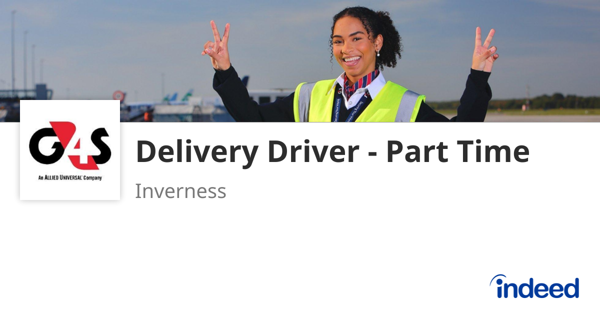Delivery Driver - Part Time - Inverness - Indeed.com