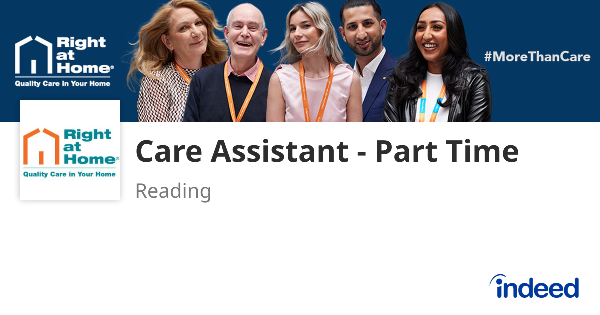 Care Assistant - Part Time - Reading RG10 - Indeed.com