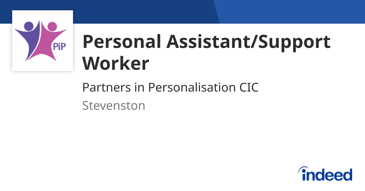 Personal Assistant/Support Worker - Stevenston - Indeed.com