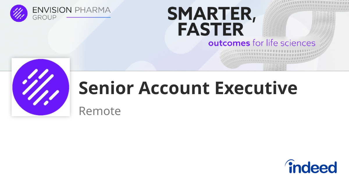 Senior Account Executive - Remote - Indeed.com