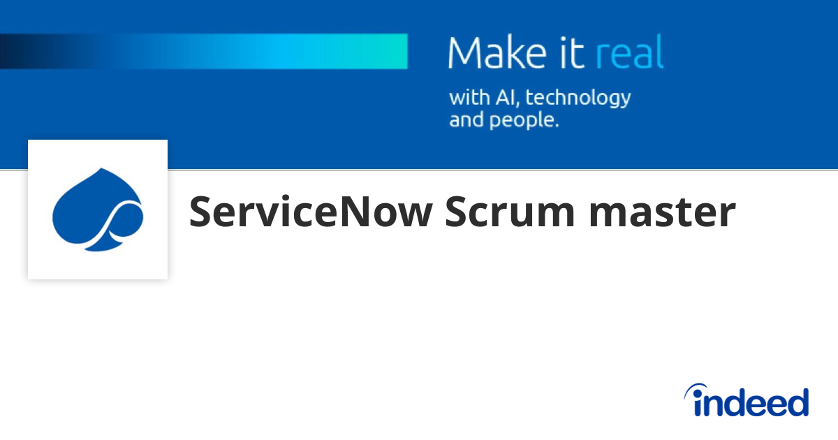 ServiceNow Scrum master - Mumbai, Maharashtra - Indeed.com