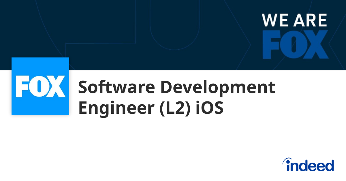 Software Development Engineer (L2) iOS - Bengaluru, Karnataka - Indeed.com