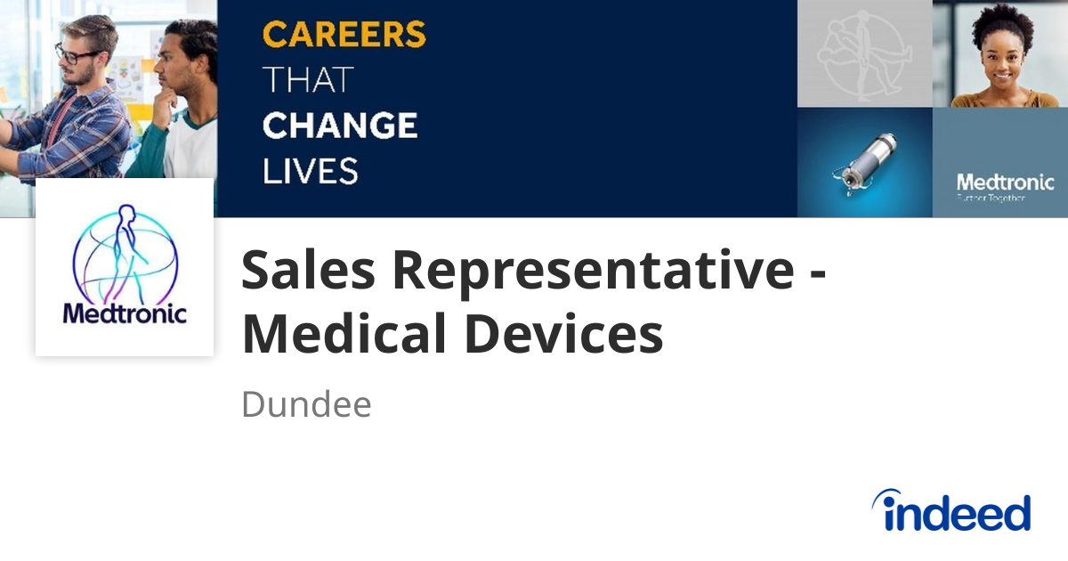 Sales Representative - Medical Devices - Dundee - Indeed.com