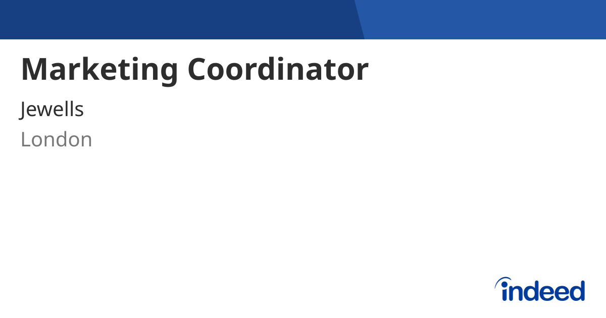 marketing-coordinator-london-indeed