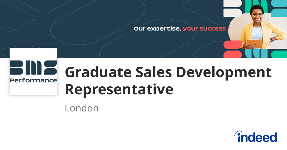 Graduate Sales Development Representative - London - Indeed.com