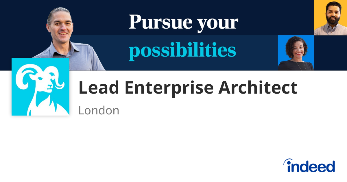 Lead Enterprise Architect - London - Indeed.com