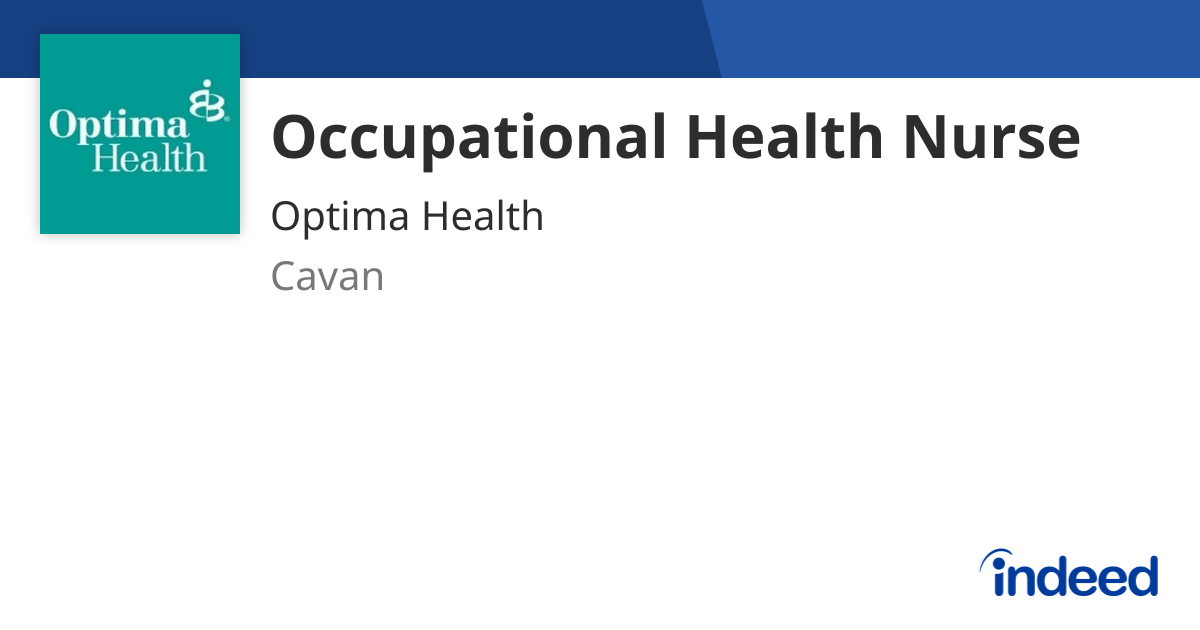 Occupational Health Nurse - Cavan, County Cavan - Indeed.com