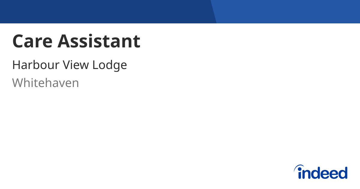 Care Assistant Whitehaven CA28 6HA
