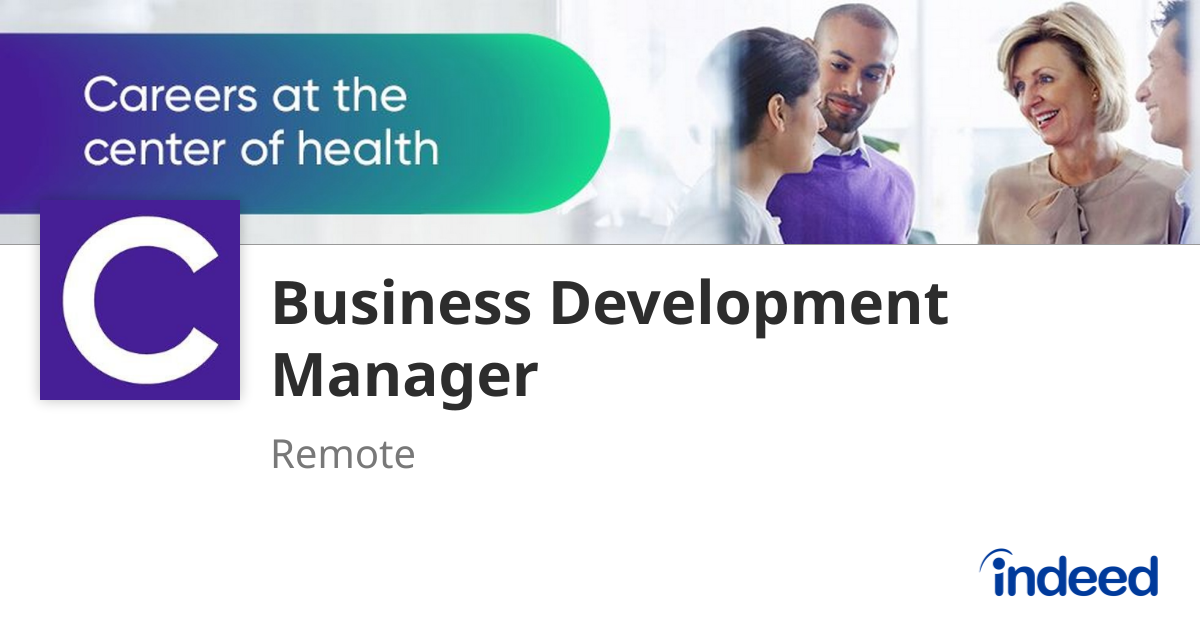 Indeed Eight Business Development Manager - Remote - Indeed.com