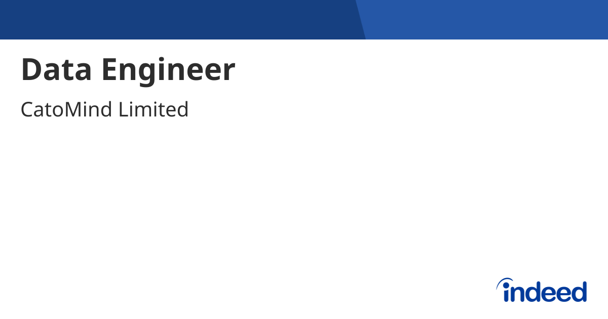 Data Engineer - Hong Kong - Indeed.com